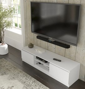 TV skrinka/stolík Maya 150 (biela). Akcia -21%. Vlastná spoľahlivá doprava až k Vám domov. 1124950