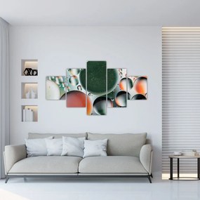 Obraz abstrakcie - bubliny (125x70 cm), 40 ďalších rozmerov