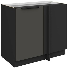 Kuchynská skrinka Aria-Gr/Bl Anti Fingerprint 105 Nd 1f Bb