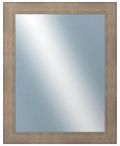 DANTIK - Zrkadlo v rámu, rozmer s rámom 40x50 cm z lišty ANDRÉ veľká bronz (3159)