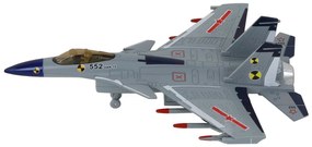 LEAN TOYS Stíhačka - lietadlo so špeciálnym efektom, 3 typy