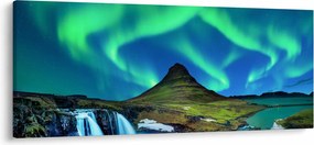 Obraz - Kirkjufell, Island (120x50 cm)