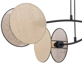 Luster na lanku MOTIF 4xE14/10W/230V béžová