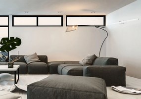 Toolight Toolight, LED kúpeľnové svietidlo nad zrkadlo 20W 100CM APP376-1W, biela, OSW-05006