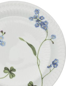 KÄHLER Porcelánový tanier Hammershøi Summer Forget me not 22 cm