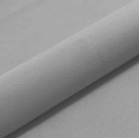 Plyšový sedací vak SAKO svetlosivý