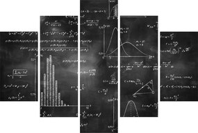 Obraz - Láska k číslam (150x105 cm)