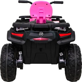 Ramiz Štvorkolka XT-Speed pre deti Ružová + 4x4 + EVA + Pomalý štart + MP3 rádio + LED