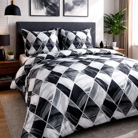 BAVLNENÉ OBLIEČKY COTTONLOVE 200X220 CM, 2KS 70X80 CM VZOROVANÉ