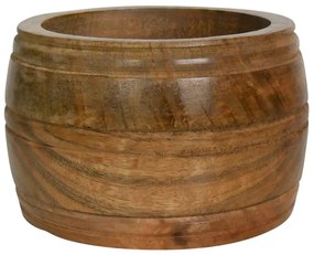 Vyrezávaná misa z mangového dreva Mango - 20 * 20 * 9,5cm