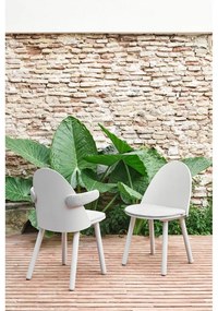 Sivá stolička s rúčkami Teulat Uma