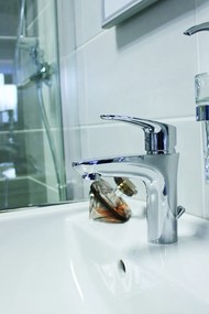 Slezák - RAV Umývadlová batéria bez výpustu AMUR - AM726.x, Chróm SLEZÁK RAV-Pripojovacie hadičky - závit: 3/8"