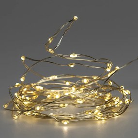 Svetelný drôt teplá biela, 40 LED