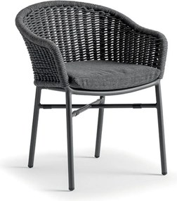 LECCE kreslo antracit