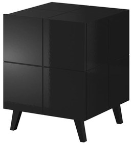 Cama Nočný stolík čierny Reja (2 ks)