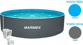 Marimex | Bazén Marimex Orlando 3,66x0,91 m s príslušenstvom - motív šedý | 10340217