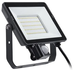 LED reflektor 50W 4500lm 3000K IP65 čierny so senzorom pohybu a súmraku ProjectLine Floodlight PHILIPS