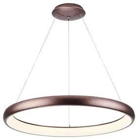 Dizajnový LED luster Antonio 41 Cct medená + diaľkové ovládanie