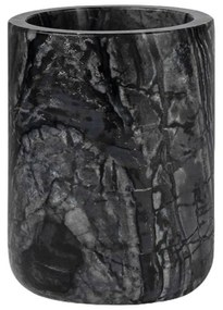 Čierny mramorový téglik na zubné kefky Marble – Mette Ditmer Denmark