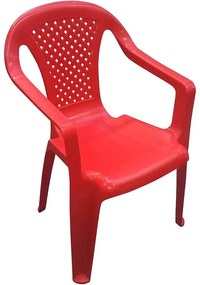 Stolička detská červená