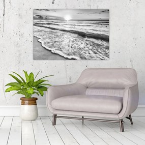 Obraz - Západ slnka pri mori (90x60 cm)