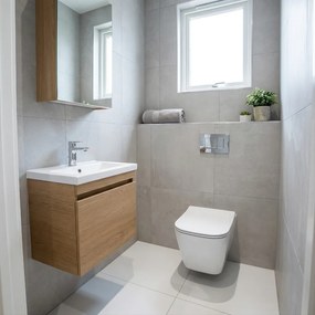 Rea Julio, závesná WC misa 515x345x300 mm, Rimless + toaletné sedadlo, biela lesklá, REA-C4803