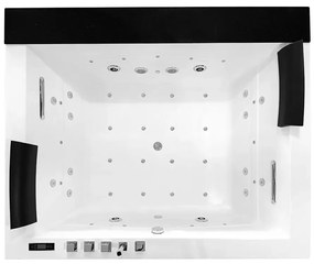 M-SPA - Kúpeľňová vaňa SPA s hydromasážou 180 x 150 x 72 cm (MSPA1285)
