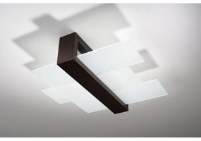 Brilagi - Stropné LED svietidlo HERA 2xE27/7,5W/230V wenge