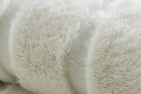 Koberec CURVY biely 11 Arches, prateľný