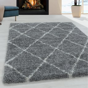 Ayyildiz koberce Kusový koberec Alvor Shaggy 3401 grey - 120x170 cm