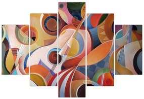 Obraz - Hudobný abstrakt (150x105 cm)