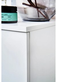 Biela závesná kúpeľňová skrinka 35x125 cm Set 360 - Pelipal