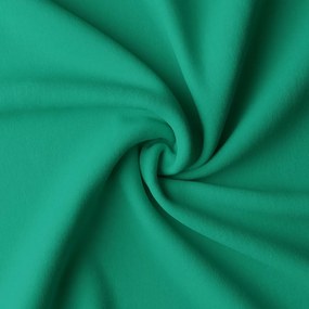 Dekorstudio Krátky jednofarebný záves -  Smaragdovozelený Uchytenie závesu: Riasiaca páska 1