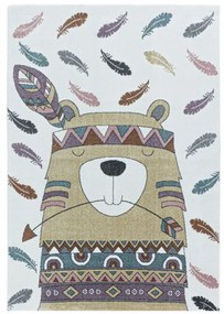 Detský koberec Funny indián, viacfarebný