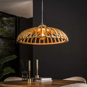 Luster 74-01 Ø75cm Span Drevo Mango  - Komfort-nábytok