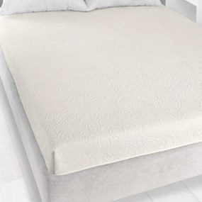 ŽAKÁROVÉ PRESTIERADLO TULIP04 175X220 CM KRÉMOVÉ