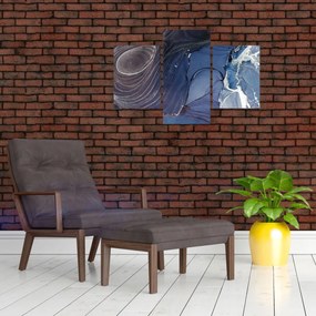 Obraz - Mramorovaný atrament (90x60 cm)