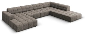 Tmavosivá rohová pohovka (pravý roh/do tvaru "U") Chicago – Cosmopolitan Design