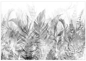 Samolepiaca fototapeta - Magic Grove (Black and White) Veľkosť: 98x70, Verzia: Samolepiaca