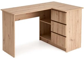 Písací stôl Pendle, dub artisan