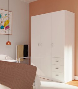 Šatní skříň třídveřová TURIN; 2 varianty