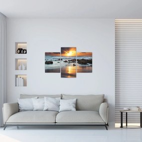 Obraz - More zaliate slnkom (90x60 cm)