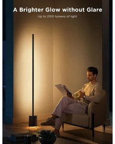 Govee - LED Stojacia lampa s reproduktorom Pro RGBICWW Wi-Fi + DO