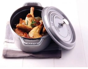 Staub Hrniec STAUB oválny 31 cm sivý 5,5l