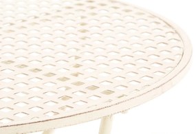 Kovový stôl GS13436802 - Krémová antik