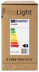 Toolight Toolight, LED žiarovka E27, 7W, 490lm, 3000K teplá, RSL021, OSW-20006