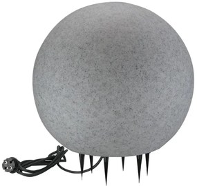 Vonkajšia lampa ARGENTO 1xE27/15W/230V pr. 50 cm IP65 šedá