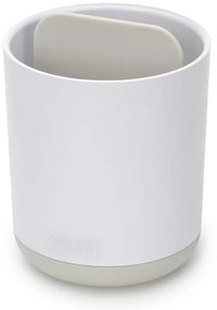 Biely plastový téglik na zubné kefky Duo – Joseph Joseph