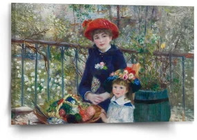 Sablio Obraz Dve sestry (Na terase) - Pierre-Auguste Renoir - 120x80 cm