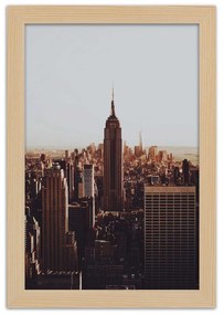 Gario Plagát Empire state building NYC Farba rámu: Bez rámu, Rozmery: 40 x 60 cm